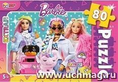 Пазлы классические "Барби", 80 деталей