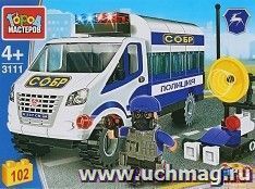 Конструктор "Газель: операция спецназа", 102 деталей