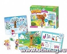 Умные игры на липучках "Времена года"